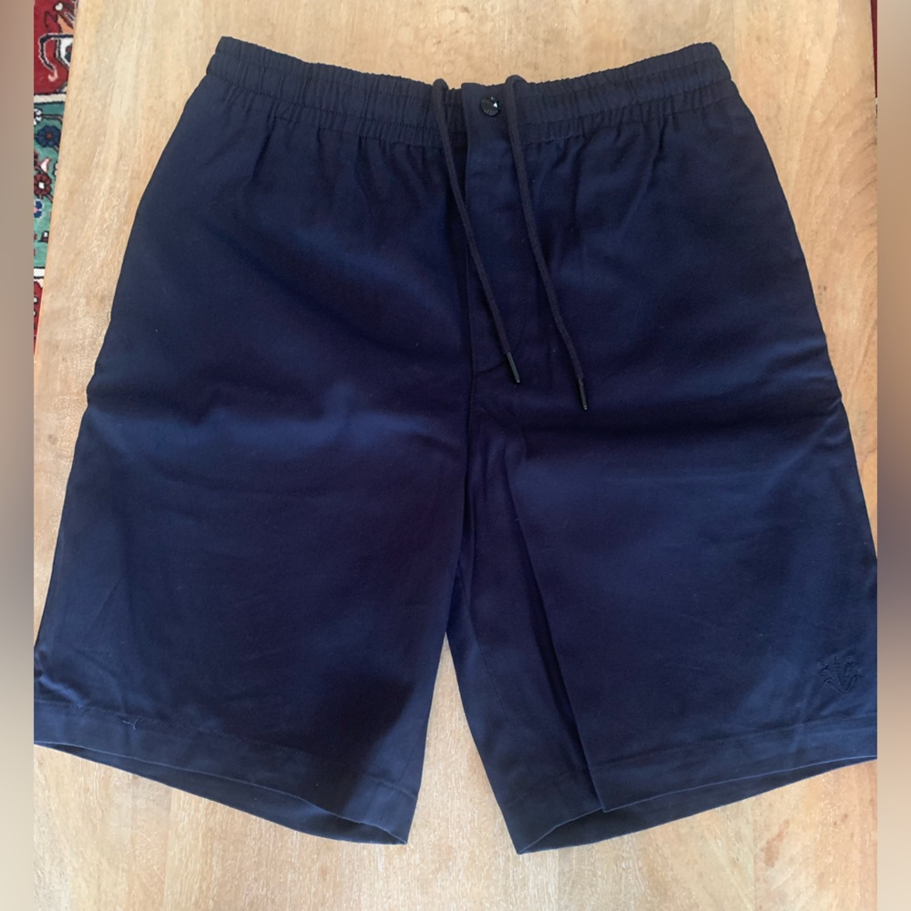 Rag & Bone Men's Navy Smith Prym Workwear Shorts Size Small